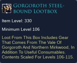 Item:Gorgoroth Steel